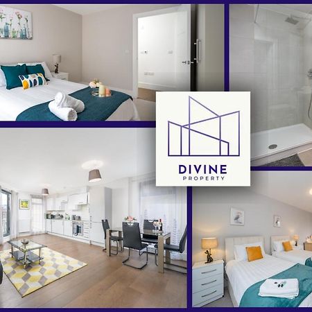 **New** Divine Apartments Slough High Street 2 Bed Zewnętrze zdjęcie